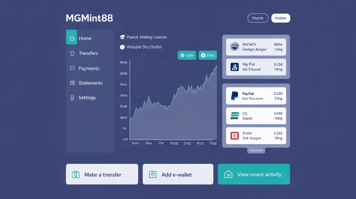 ระบบการเงิน MGMINT88 ฝาก-ถอนเงินรวดเร็วปลอดภัย
