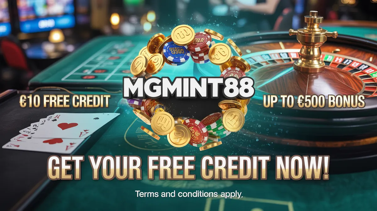 โปรโมชั่นเครดิตฟรี MGMINT88 แสดงยอดโบนัสและเงื่อนไข